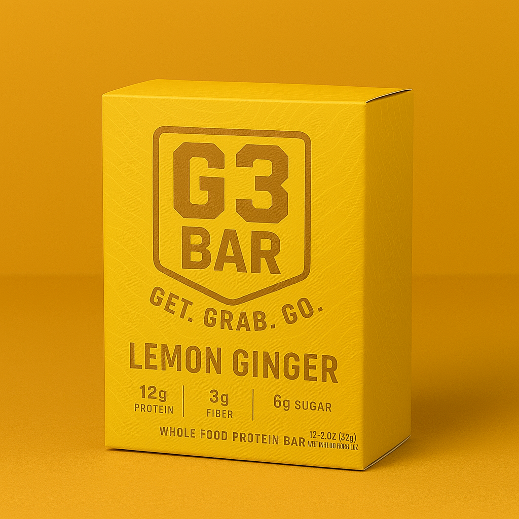 Lemon Ginger Bars